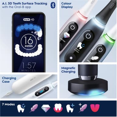 Oral-B iO 9s eltandborste 408840 (vit)