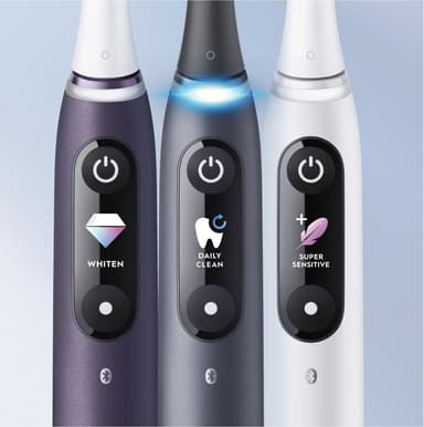 Oral-B iO 8 Duo eltandborstar 408918 (svartvita)