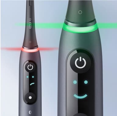 Oral-B iO 8 Duo eltandborstar 408918 (svartvita)