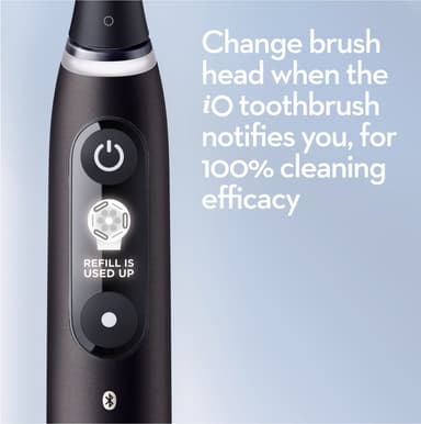 Oral-B iO 6s eltandborste 448877 duopack (svart/rosa)