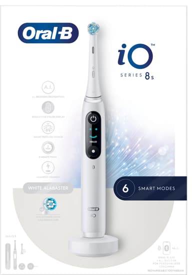 Oral-B iO 8s eltandborste 408918 (vit)