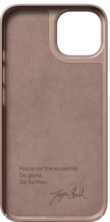Nudient Thin v3 iPhone 14 fodral (rosa)