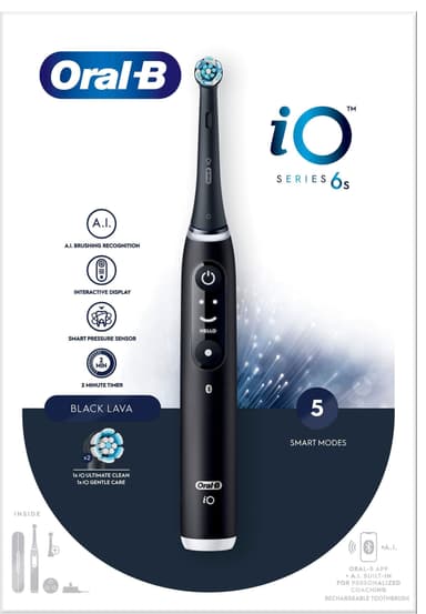 Oral-B iO 6s eltandborste 427360 (black lava)