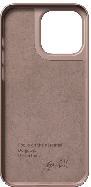 Nudient Thin v3 iPhone 14 Pro Max skal (rosa)