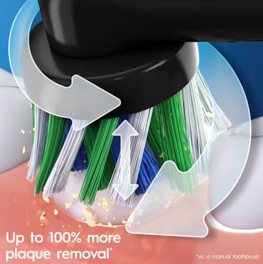 Oral-B Pro3 3400N eltandborste 760079 (svart)