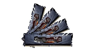 G.Skill Flare X (for AMD) F4-3200C14Q-64GFX RAM-minnen 64 GB 4 x 16 GB DDR4 3200 MHz