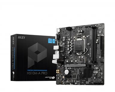 MSI H510M-A PRO moderkort Intel H510 LGA 1200 micro ATX