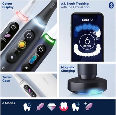 Oral-B iO 8s eltandborste 408826 (svart)