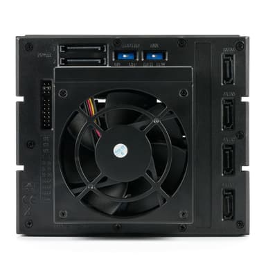 Fantec BP-T3141 HDD- / SSD kabinett Svart 2.5/3.5"