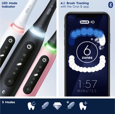 Oral-B iO 5s eltandborste 414926 (quite white)