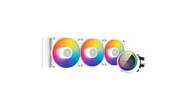 DeepCool GAMMAXX L360 A-RGB WH Processor Allt-i-ett vätskekylare 12 cm Vit
