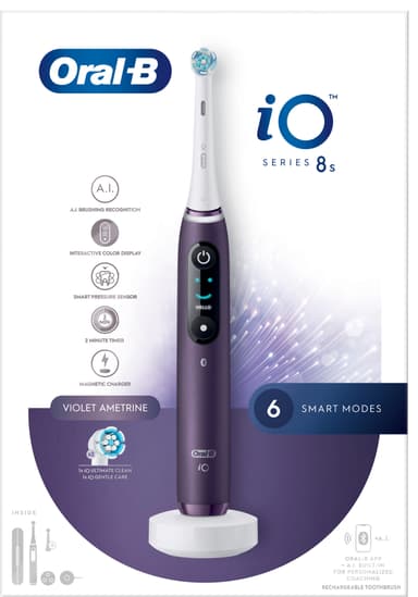 Oral-B iO 8s eltandborste 408932 (lila)