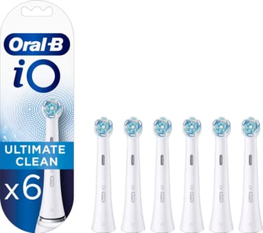 Oral-B iO Ultimate Clean tandborsthuvuden 417828 6-pk (vita)