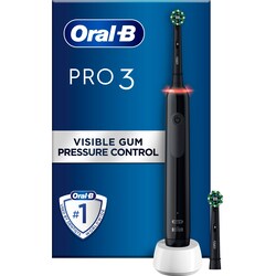 Oral-B Pro3 3400N eltandborste 760079 (svart)