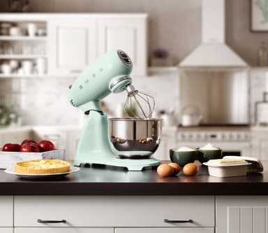 Smeg köksmaskin  SMF03PGEU (grön)