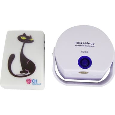 Husdjursdörrklocka Cat & Hound Cat doorbell Vit 1 st