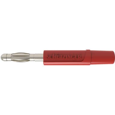 Schützinger DI FK 04 L Ni / RT Fjäderkorgskontakt Röd 1