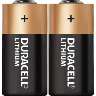 Fotobatteri CR 2 Litium Duracell CR2 800 mAh 3 V 2 st