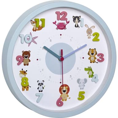 Kvarts Väggklocka TFA Dostmann Little Animals 30.9 cm x