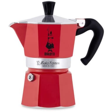Espressomaskin Bialetti Moka Express 6 Cup Röd