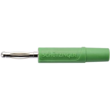 Schützinger DI FK 02 L Ni / GN Fjäderkorgskontakt Grön