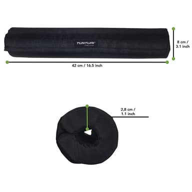 Tunturi Deluxe Bar Pad - Nackskydd Skumrulle
