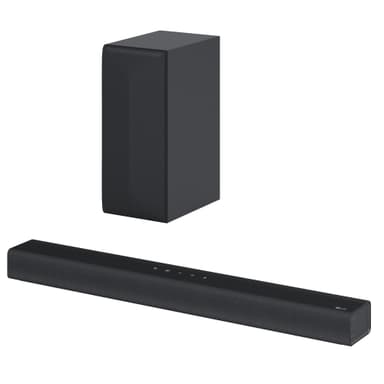 LG S60Q soundbar med subwoofer