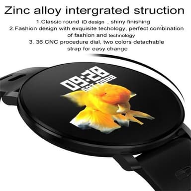 K9 Smartwatch IP68 Svart