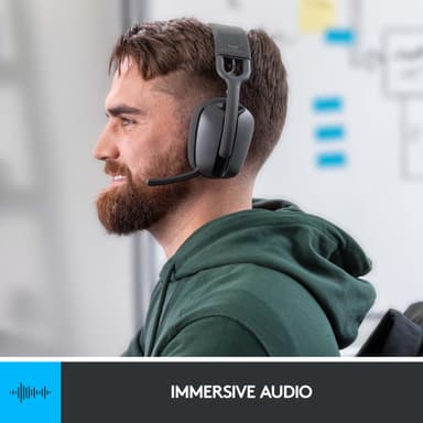 Logitech Zone Vibe 100 trådlöst headset (grafit)
