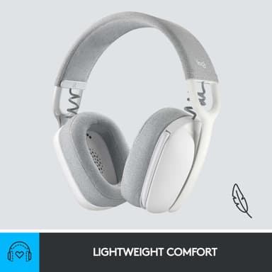 Logitech Zone Vibe 100 trådlöst headset (vitt)