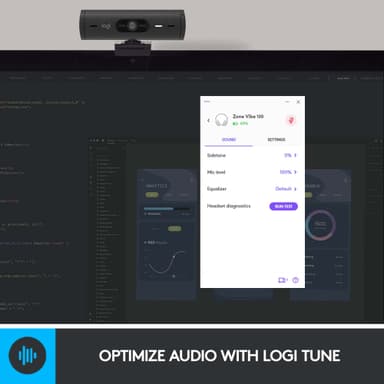 Logitech Zone Vibe 100 trådlöst headset (vitt)