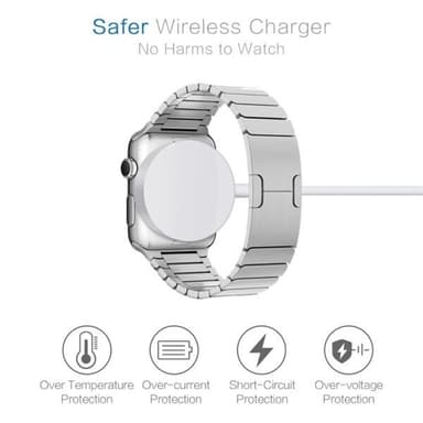 Trådlös laddstation Apple Watch 4 / 3 / 2 / 1 Vit