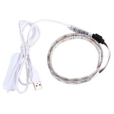Usb Led slinga - 50cm med 20 olika ljuseffekter