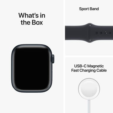 Apple Watch Series 8 41mm GPS (midnight alu. / midnight sport band)