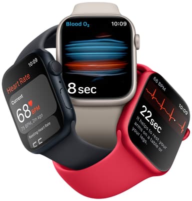 Apple Watch Series 8 45mm GPS (starlight alu. / starlight sport band)