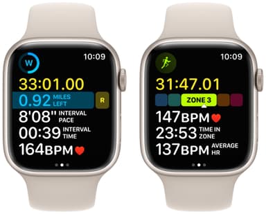 Apple Watch Series 8 45mm GPS (starlight alu. / starlight sport band)