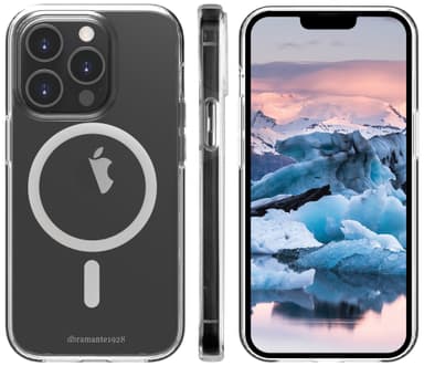 dbramante1928 Iceland Pro MagSafe iPhone 14 Pro fodral (genomskinligt)