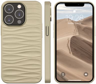 dbramante1928 Dune iPhone 14 Pro fodral (sand)