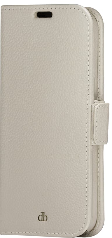 dbramante1928 New York iPhone 14 Plus plånboksfodral (beige)