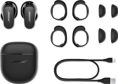Bose QuietComfort Earbuds II true wireless in-ear hörlurar (svart)