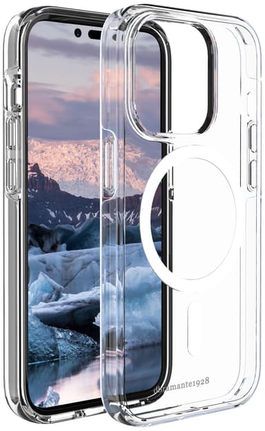 dbramante1928 Iceland Pro MagSafe iPhone 14 Pro fodral (genomskinligt)