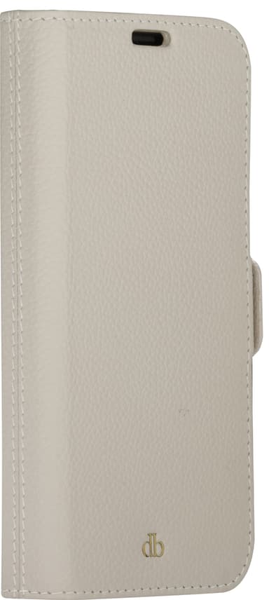 dbramante1928 New York iPhone 14 Plus plånboksfodral (beige)