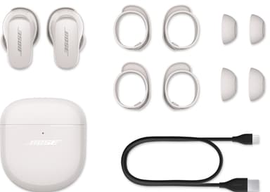 Bose QuietComfort Earbuds II true wireless in-ear hörlurar (vit)