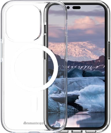 dbramante1928 Iceland Pro MagSafe iPhone 14 Pro fodral (genomskinligt)