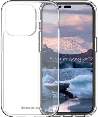 dbramante1928 Iceland Pro iPhone 14 Pro fodral (genomskinligt)