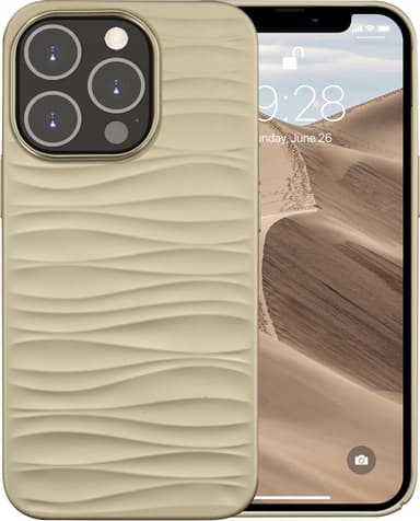 dbramante1928 Dune iPhone 14 Pro fodral (sand)