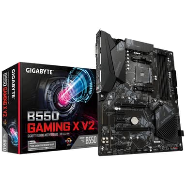 Gigabyte B550 Gaming X V2 AMD B550 Uttag AM4 ATX