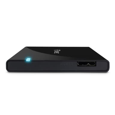Fantec ALU-25B31 HDD- / SSD kabinett Svart 2.5"