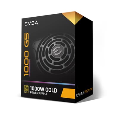 EVGA 220-G5-1000-X2 strömförsörjningsenheter 1000 W 20+4 pin ATX ATX Svart