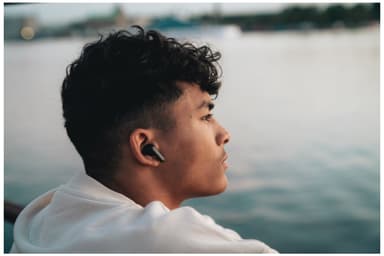 Urbanista Copenhagen true wireless in ear-hörlurar (midnight black)